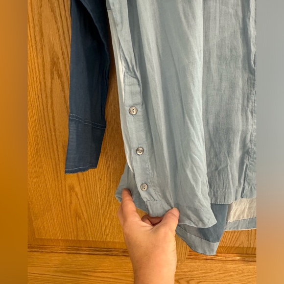 FP Rainbow Rays Blue Button Up - Picture 3 of 8